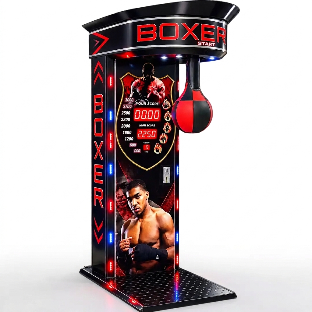 Machine de Boxe Électronique à Monnayeur