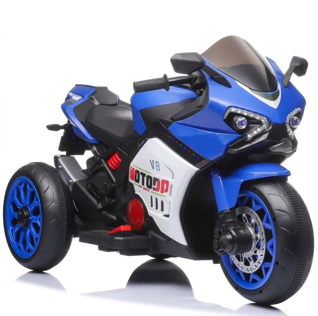 Moto électrique pour enfants Caider (Bleu)