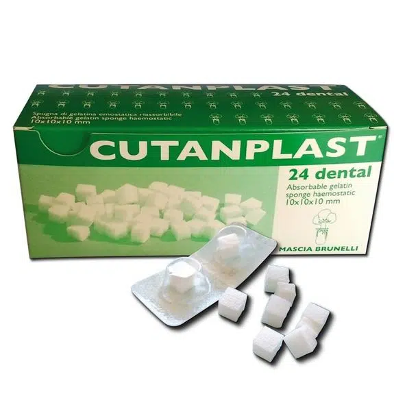 EPONGES HEMOSTATIQUES CUTANAPLAST 24 PCS