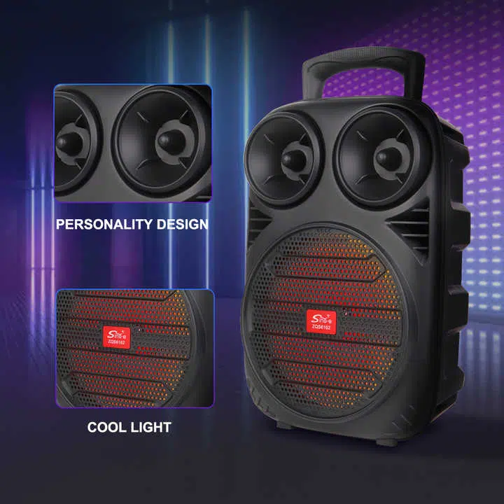 Haut-parleur karaoké Bluetooth Portable RGB