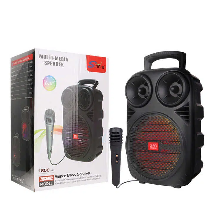 Haut-parleur karaoké Bluetooth Portable RGB