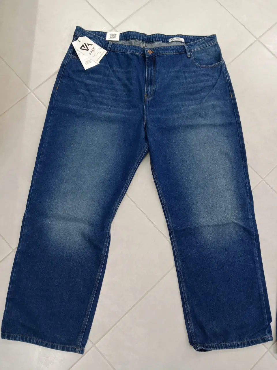 PANTALON LARGE BLEU GT