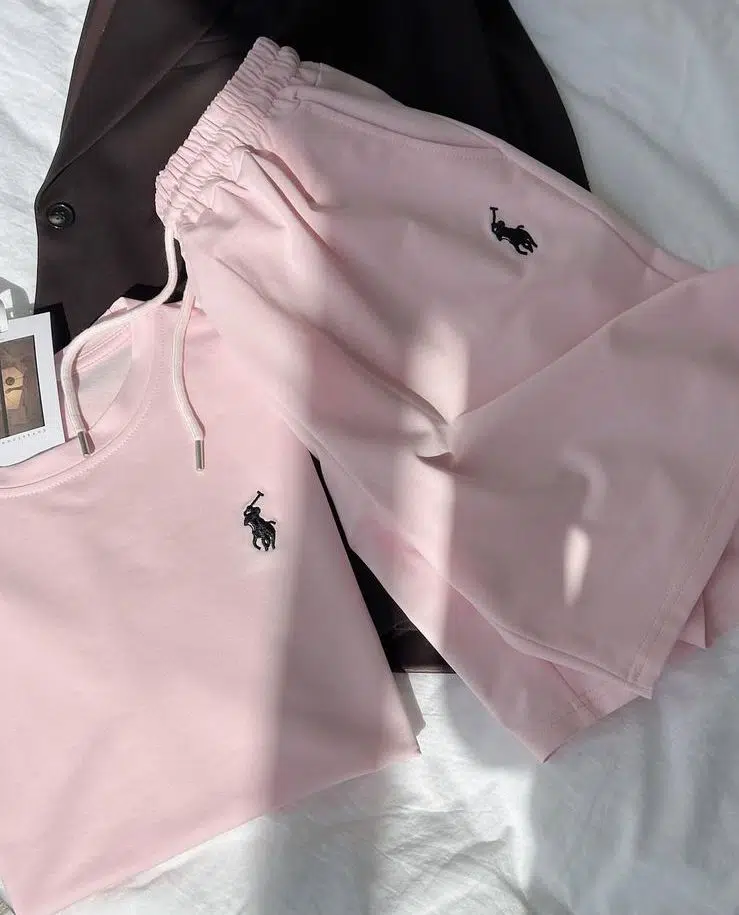US polo outfit pinky