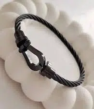 Bracelet titane noir