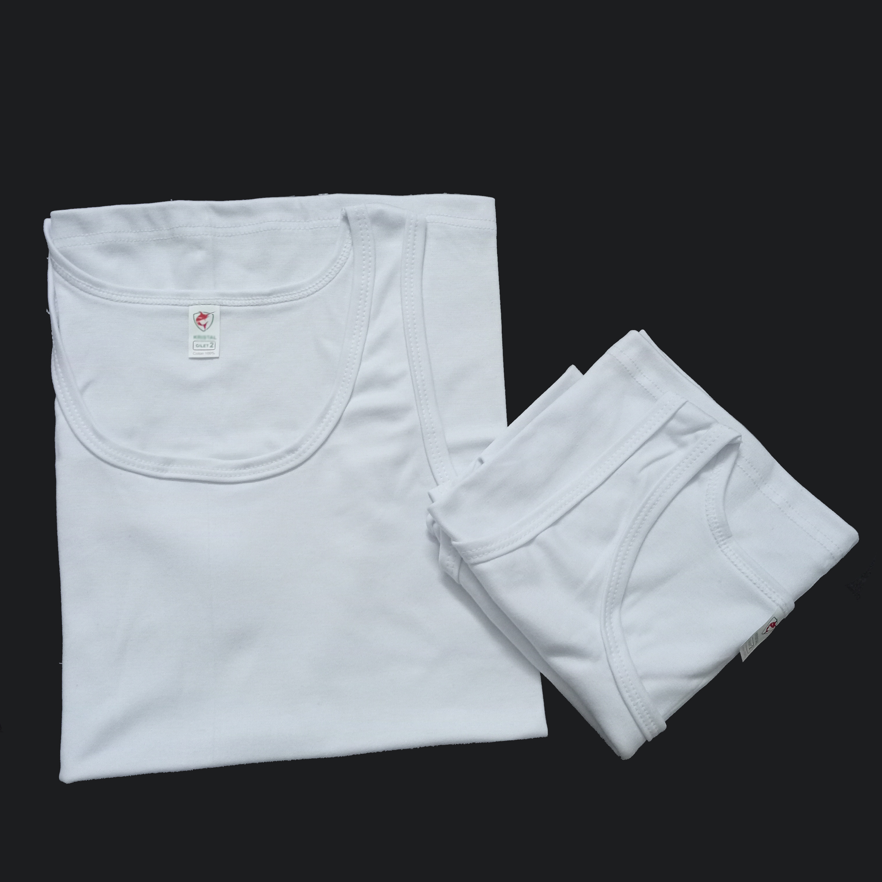 PACK 6 DEBARDEURS HOMME  BLANC ET GRIS