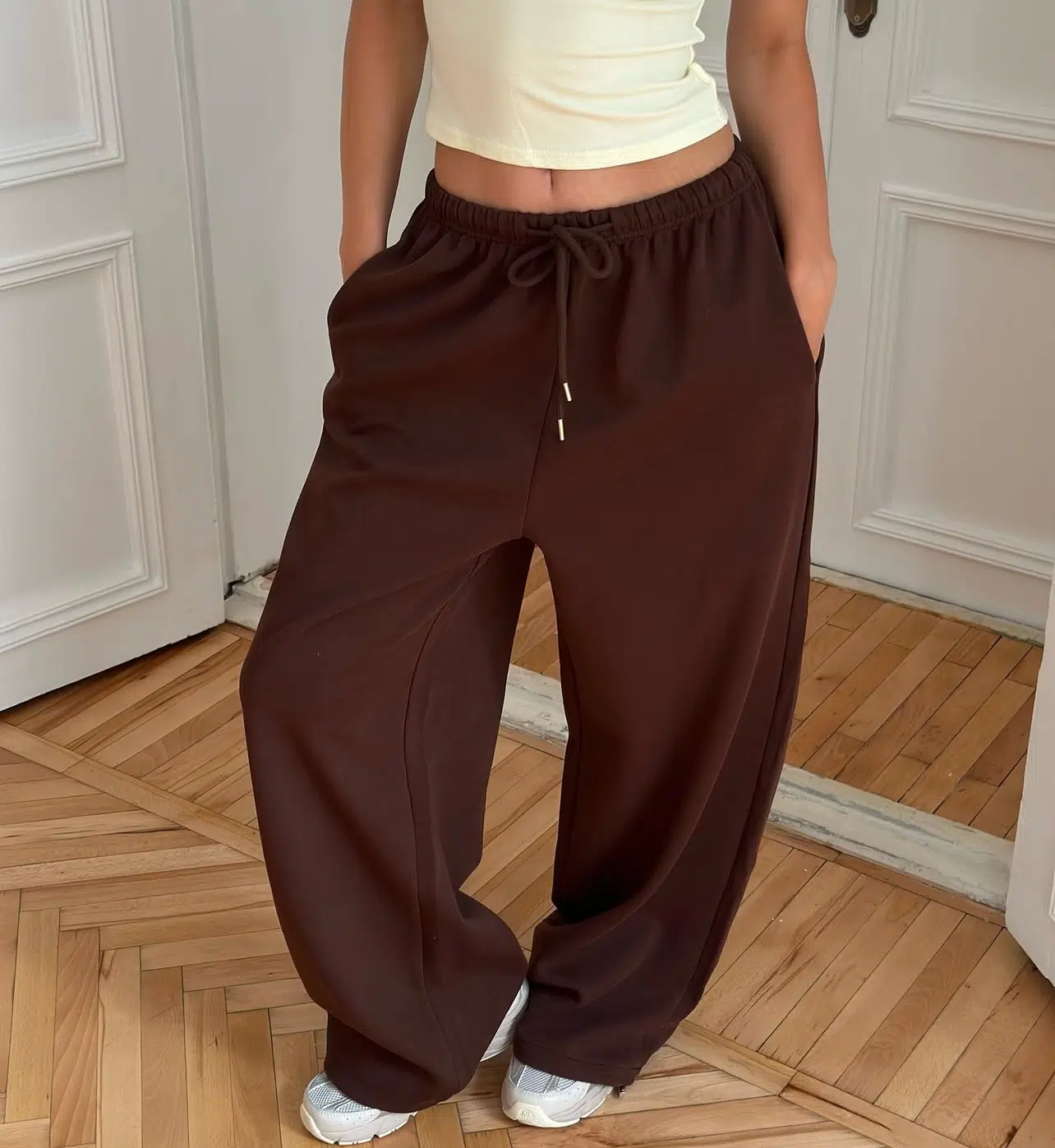 Chocolate brown jogger