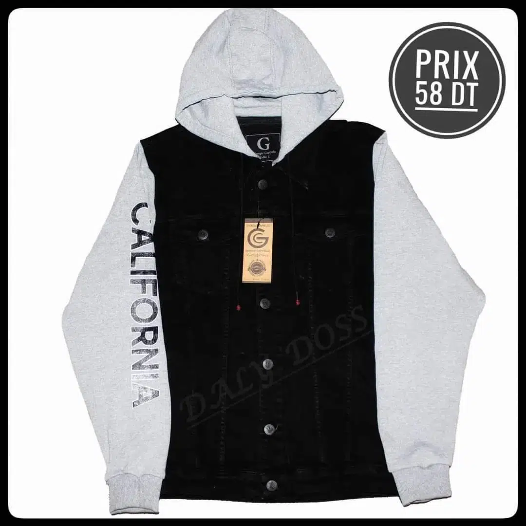 VESTE AVEC CAPUCHE HOMME