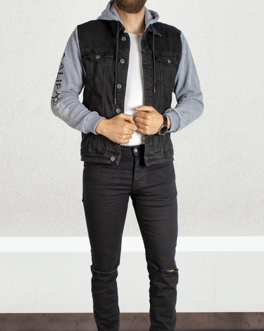 VESTE AVEC CAPUCHE HOMME