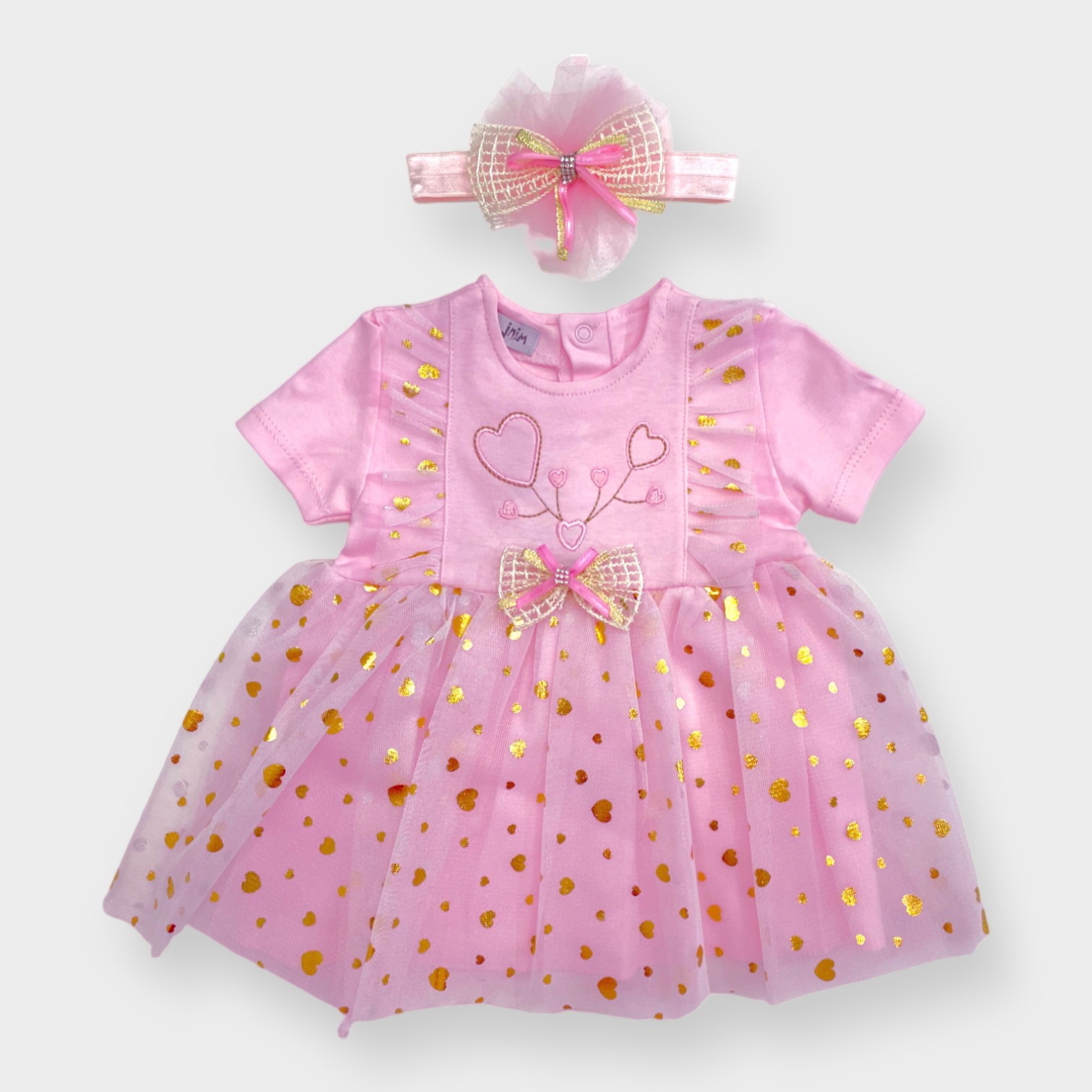 Robe Bébé Dété Rose
