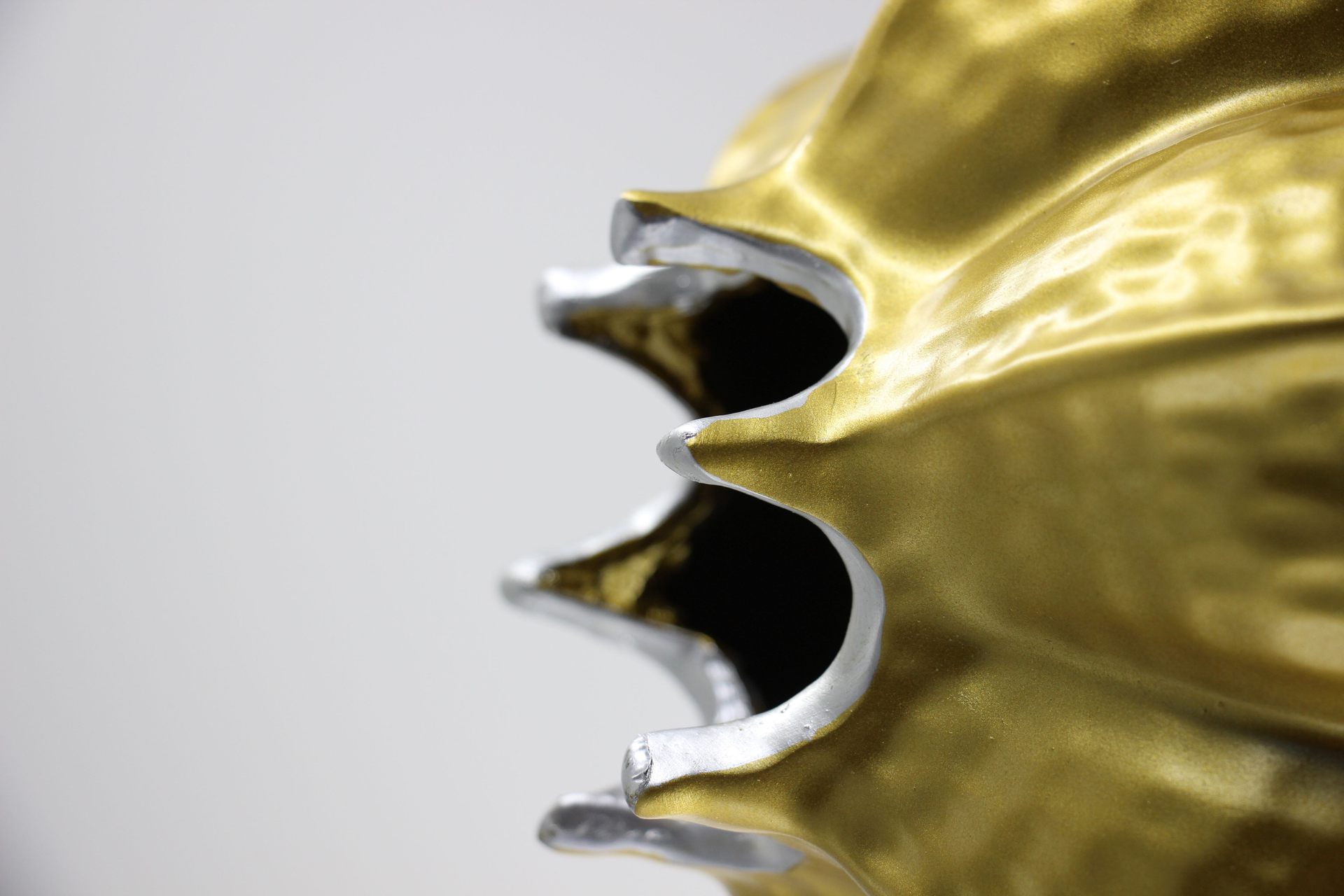 Vase Gold Pumpkin