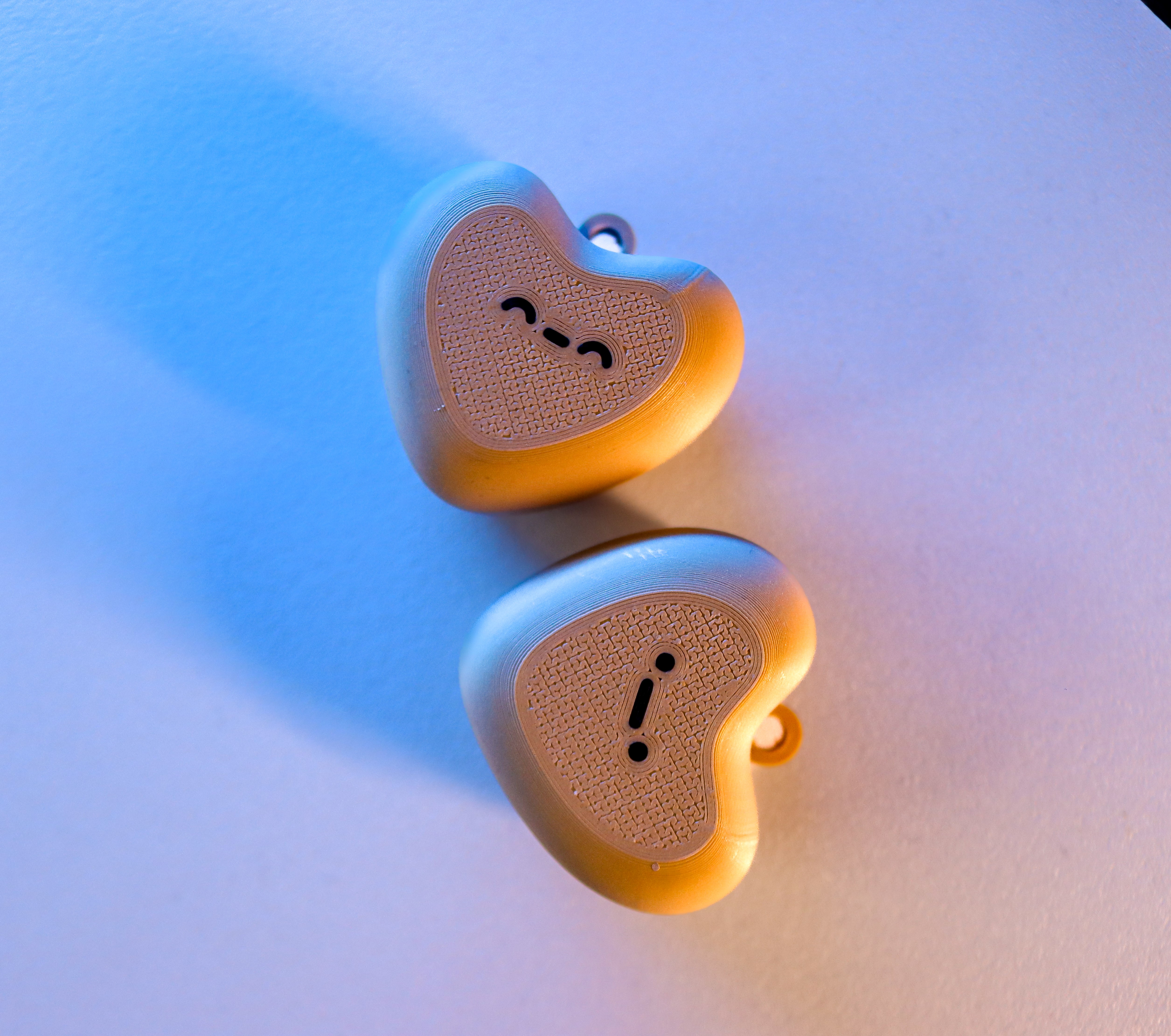 Clicker Cœur Émotions - Fidget Anti-Stress 3D