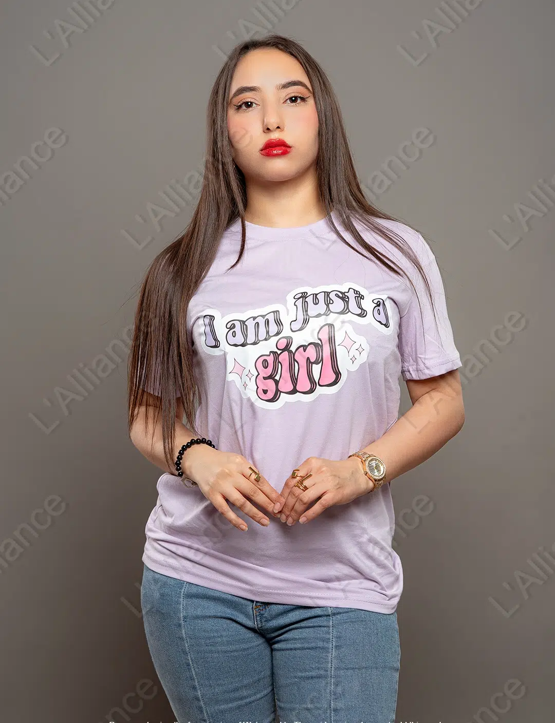 T-Shirt I AM JUST A GIRL