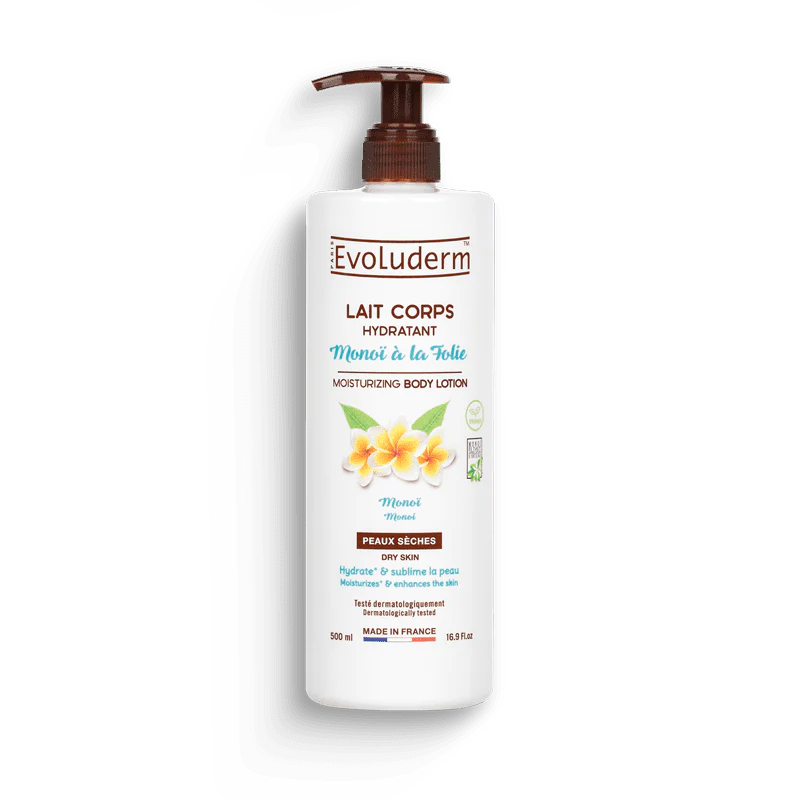 Evoluderm - Lait Corps Hydratant Monoï à la Folie 500ml