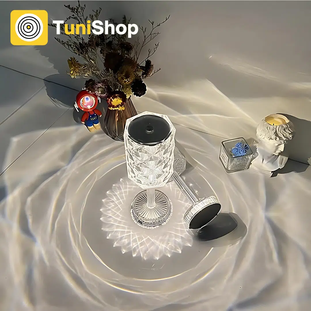 Rose Diamond Table Lamp