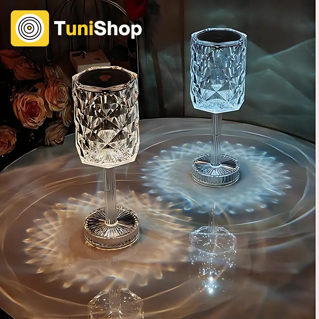Rose Diamond Table Lamp