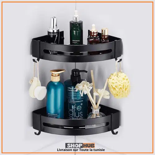 Organisateur Pour coin de douche - Lot 2 Etageres