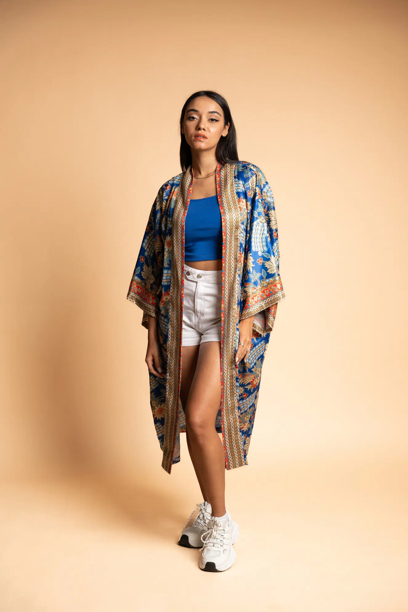 Kimono Long - Sapphire