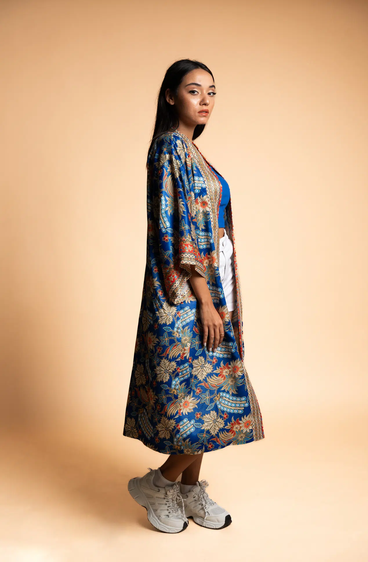 Kimono Long - Sapphire