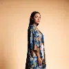 Kimono Long - Sapphire