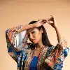 Kimono Long - Sapphire