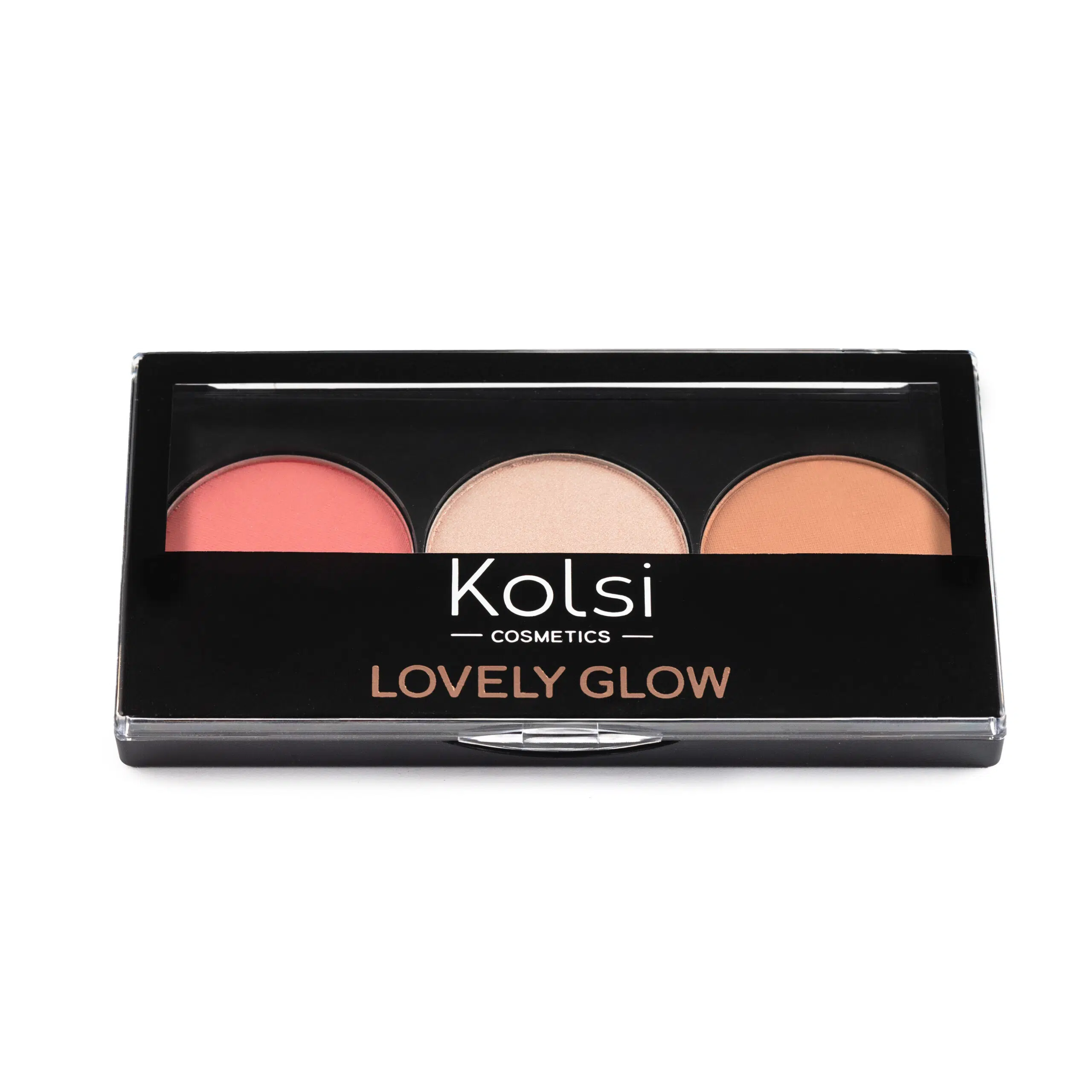 Kolsi - Palette Lovely Glow 04 Palette 3en1 Highlighter Blush Bronzer