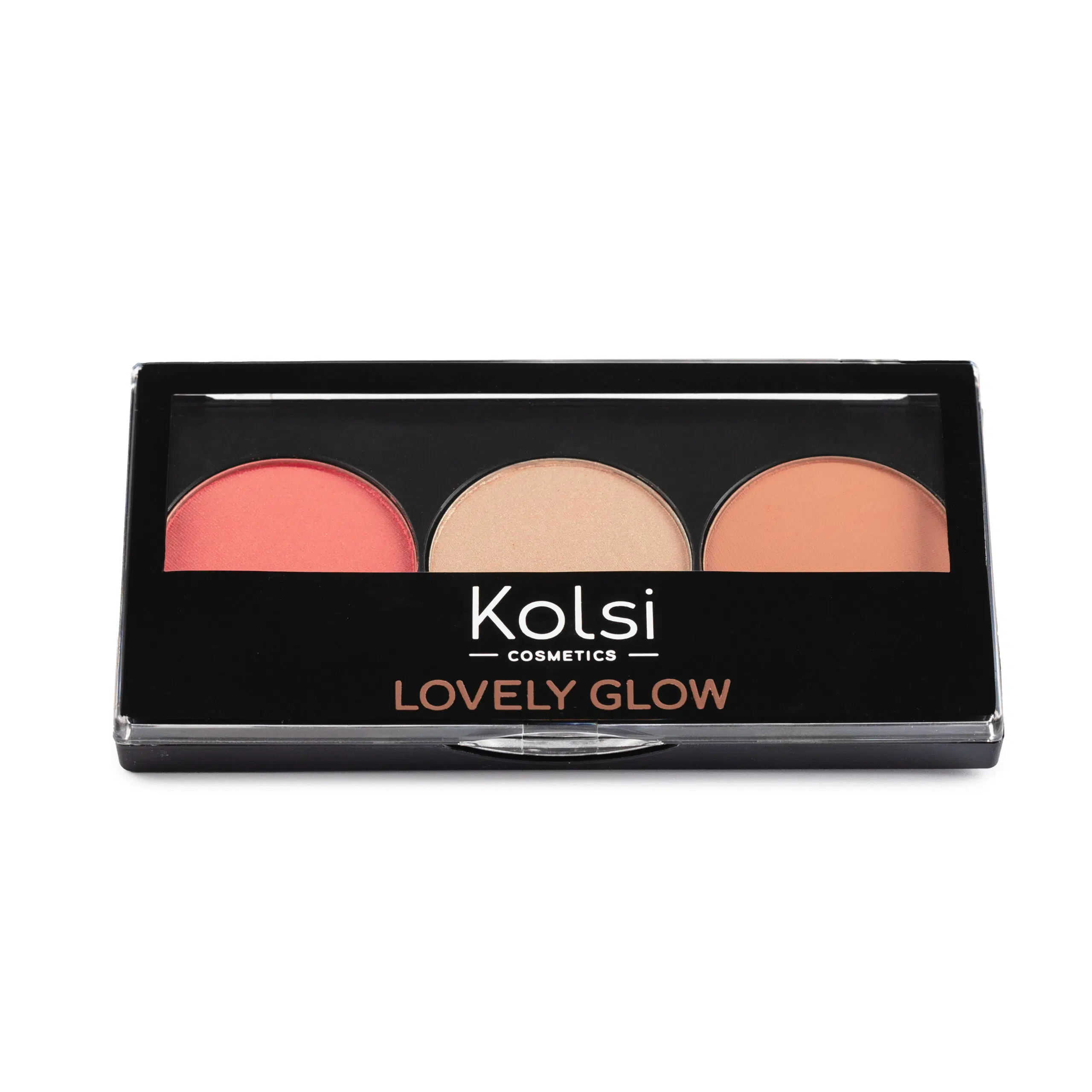 Kolsi - Palette Lovely Glow 05 Palette 3en1 Highlighter Blush Bronzer