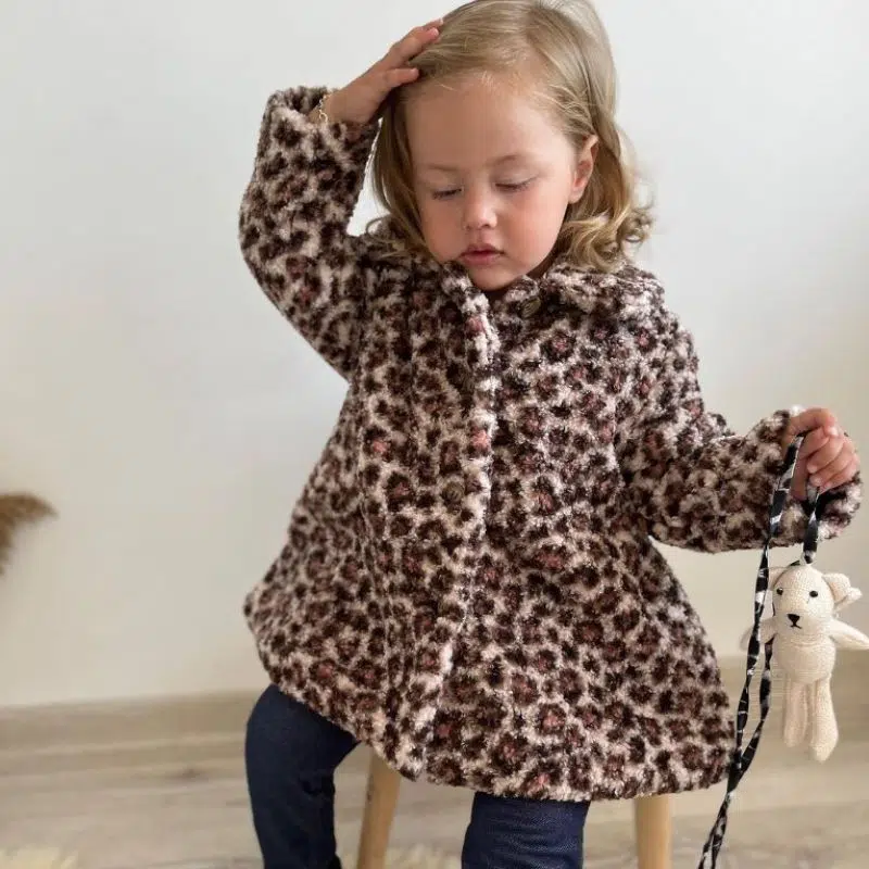 Ensemble Bébé Léopard Bouclette – Réf M3343 – (6 mois – 18 mois)