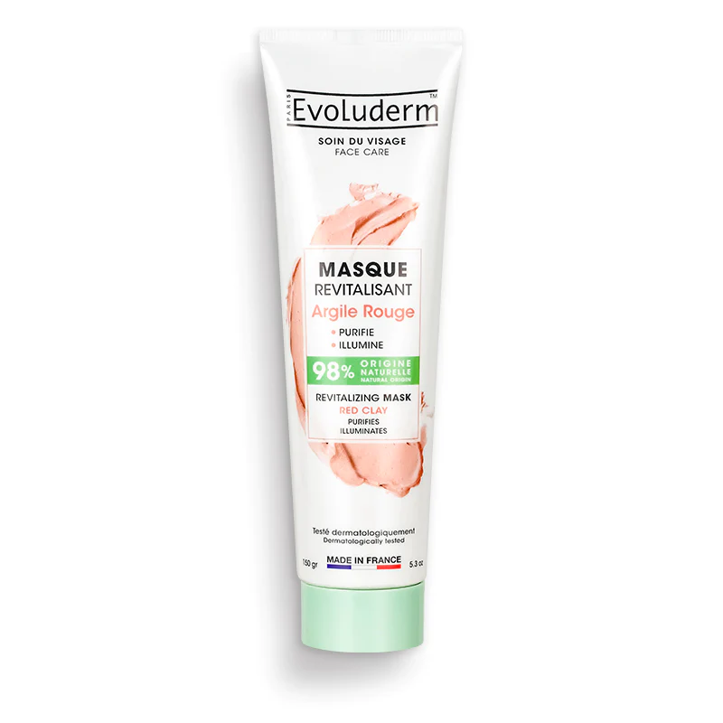 Evoluderm - Masque Revitalisant Argile Rouge 150 ml