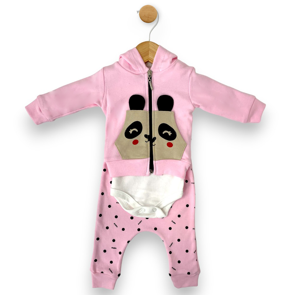 Ensemble Cute Panda 0-3 mois