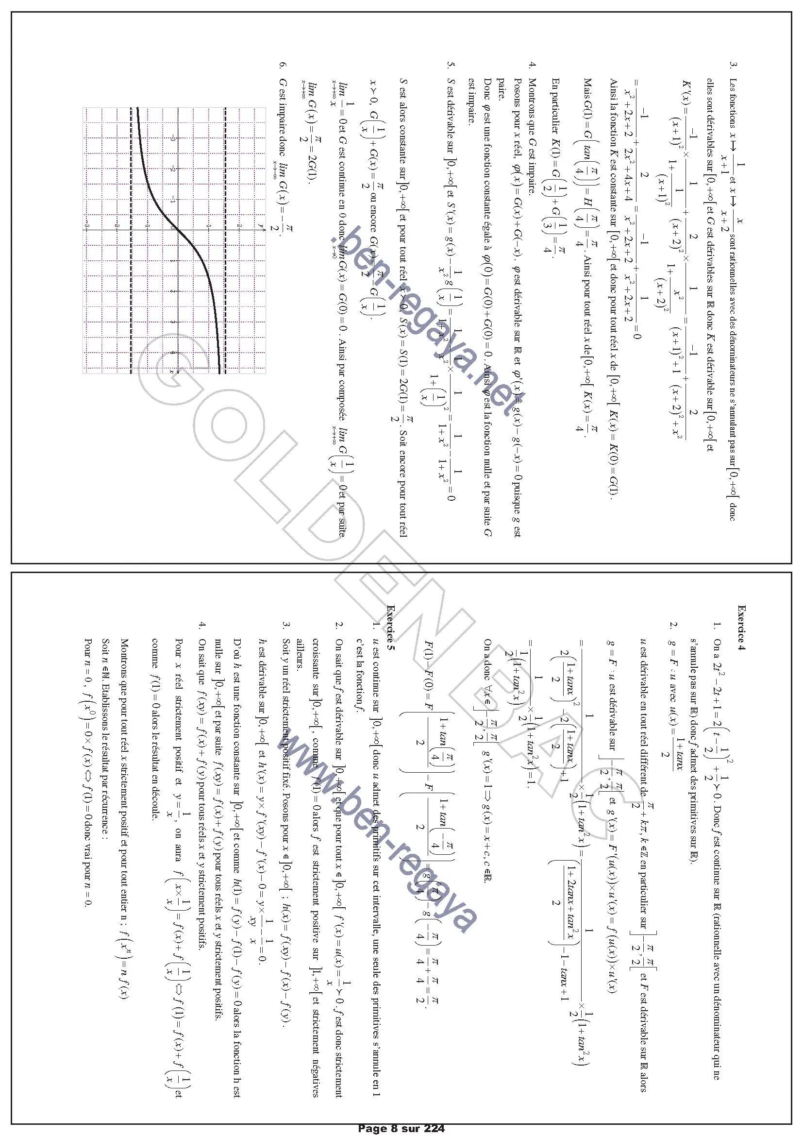 MATHEMATIQUES - 2EME & 3EME TRIMESTRE - BAC SC.TEC