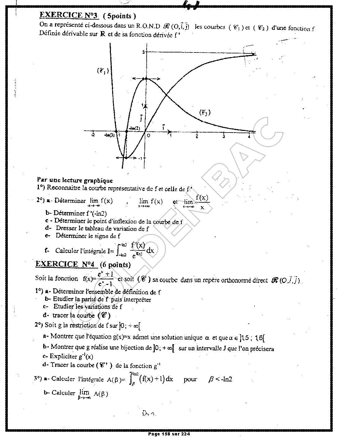 MATHEMATIQUES - 2EME & 3EME TRIMESTRE - BAC SC.TEC