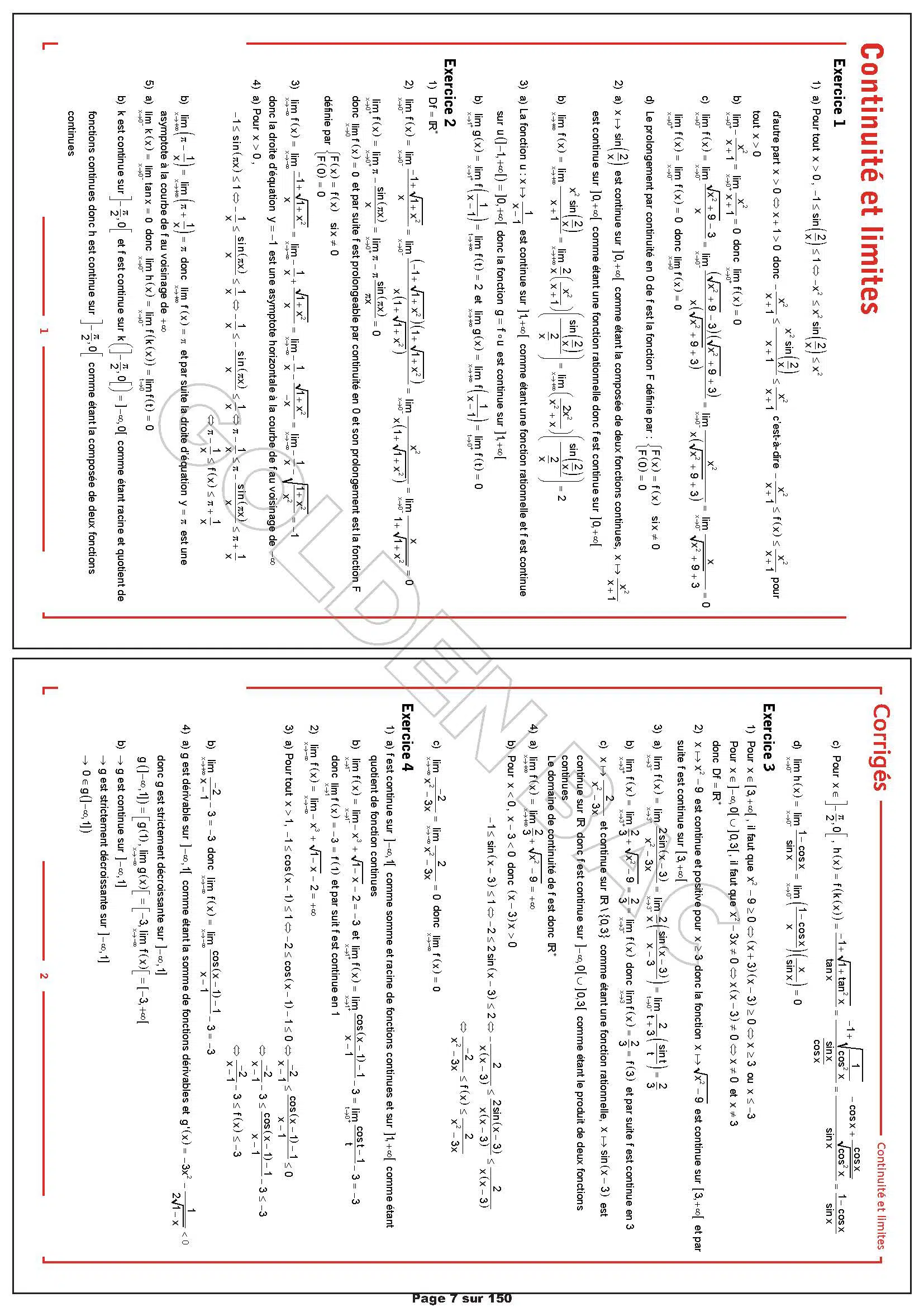MATHEMATIQUES - 1ER TRIMESTRE - BAC SC.INFO