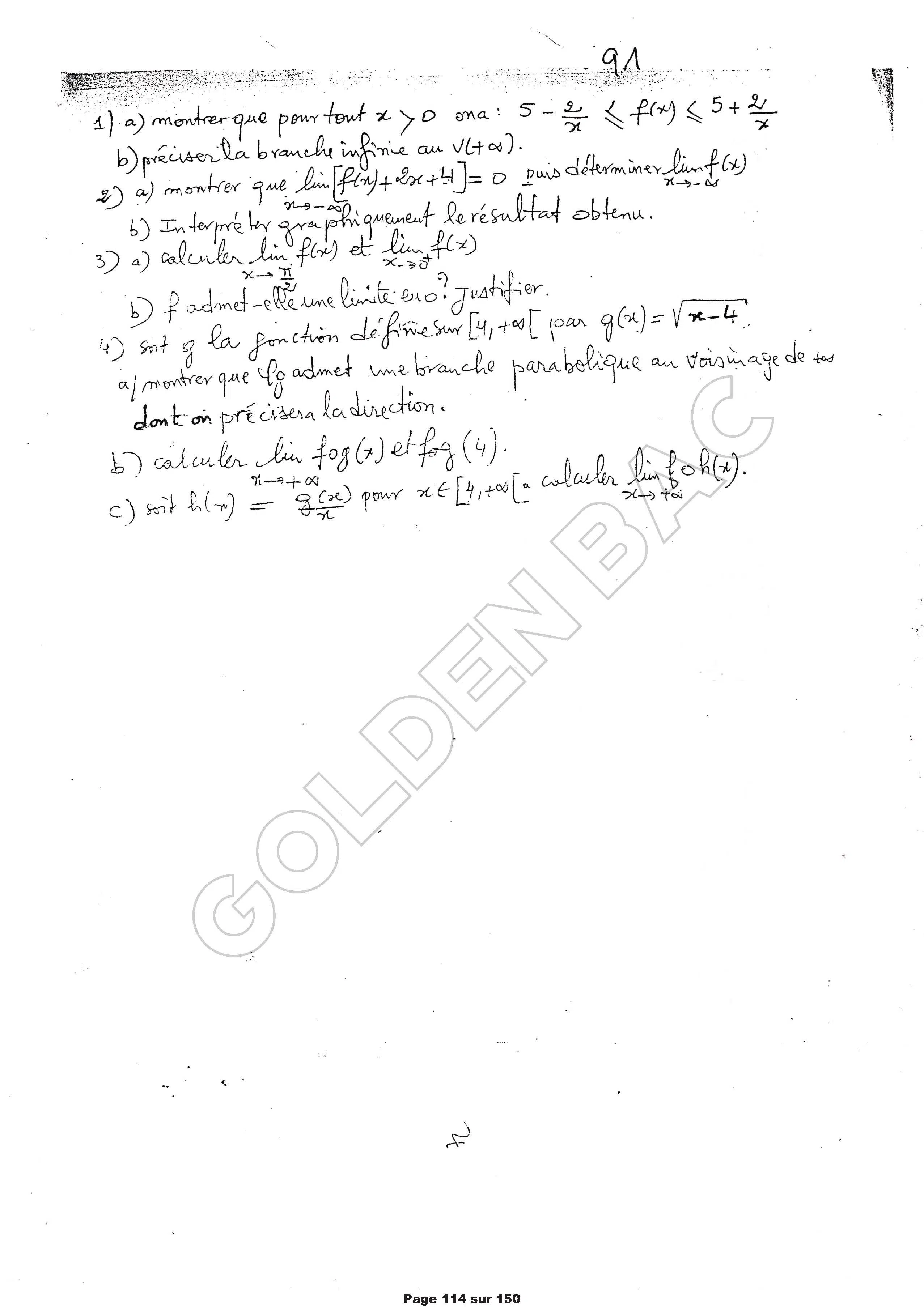 MATHEMATIQUES - 1ER TRIMESTRE - BAC SC.INFO