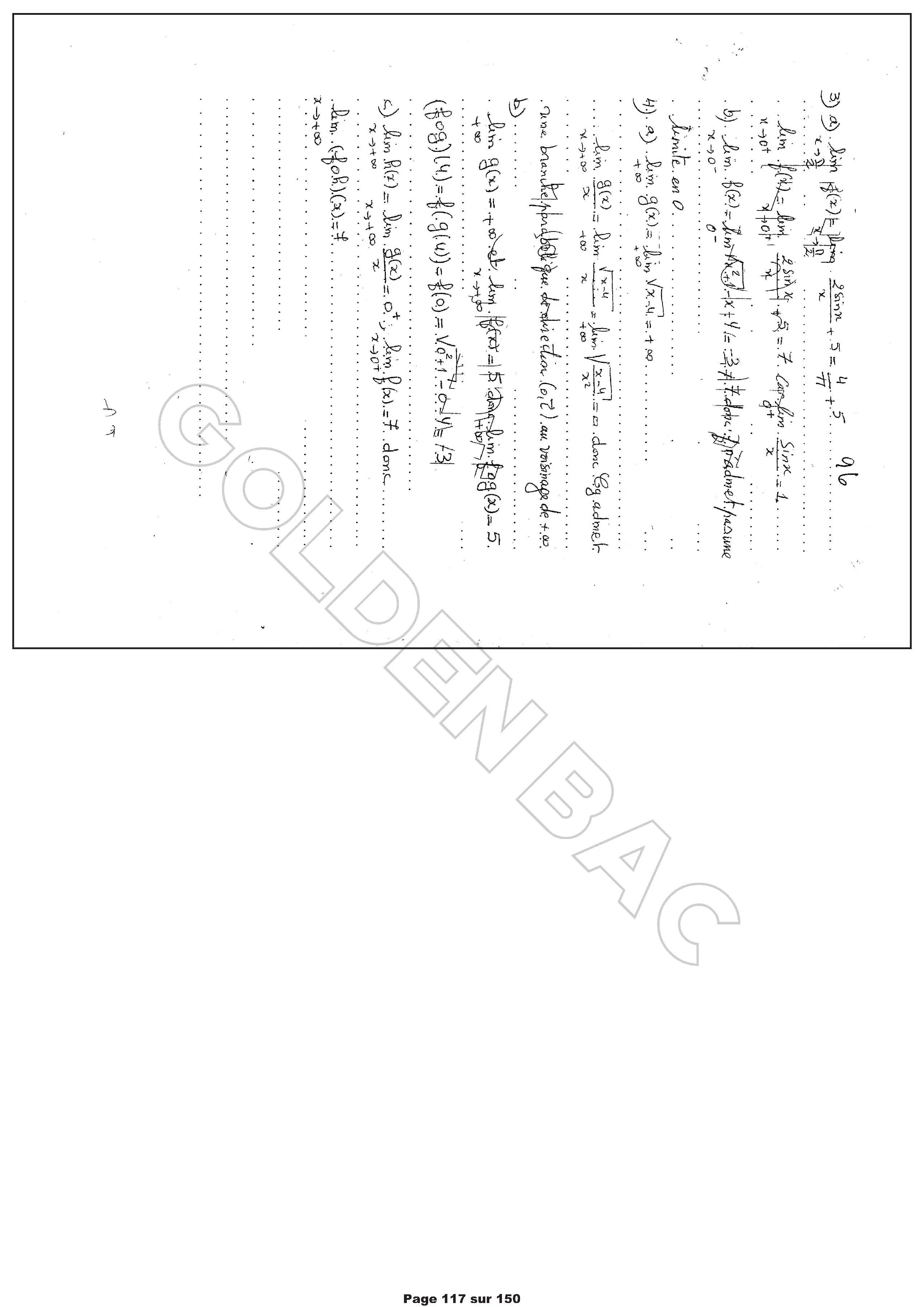MATHEMATIQUES - 1ER TRIMESTRE - BAC SC.INFO