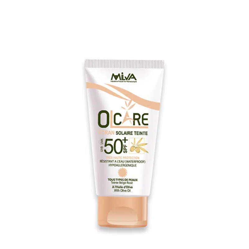 MILVA OLCAIRE ECRAN SOLAIRE TEINTE BIEGE ROSEE 50ML