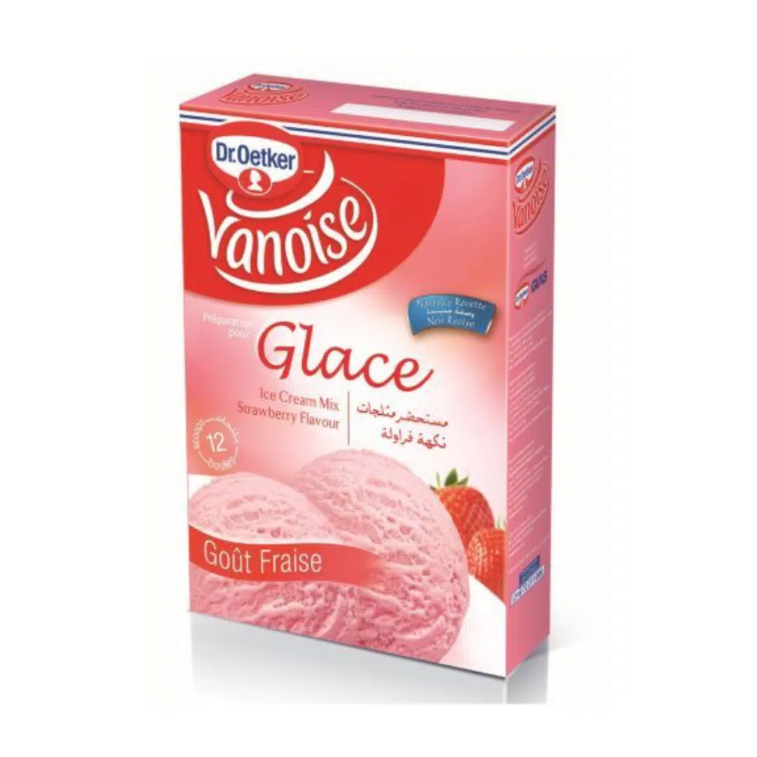 MIX GLACE FRAISE 100 GR VANOISE