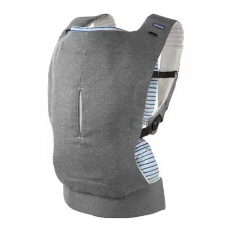 Myamaki Porte-bébé new compl rayures grises