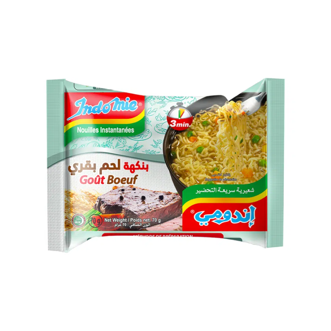NOUILLE INDOMIE INSTANTANE G.BOEUF