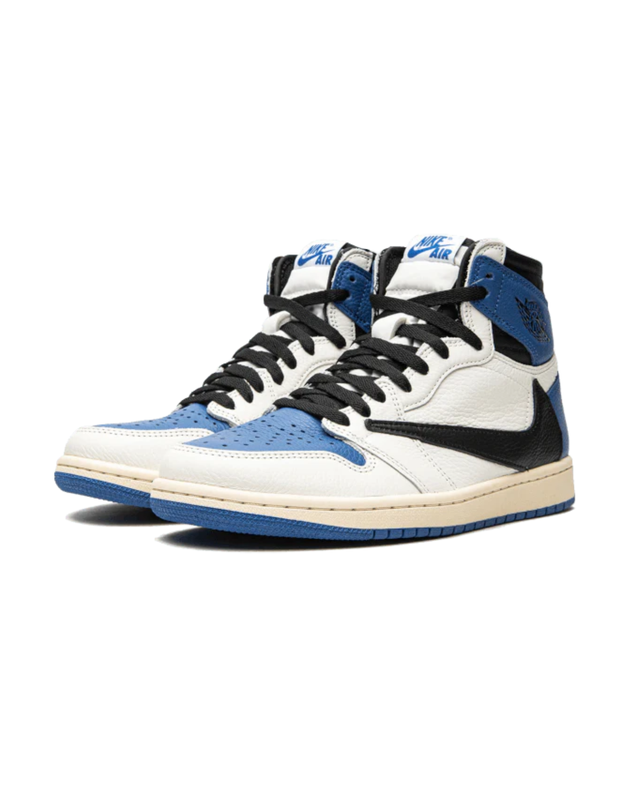 Air Jordan 1 Retro High OG SP Travis Scott Fragment Military Blue