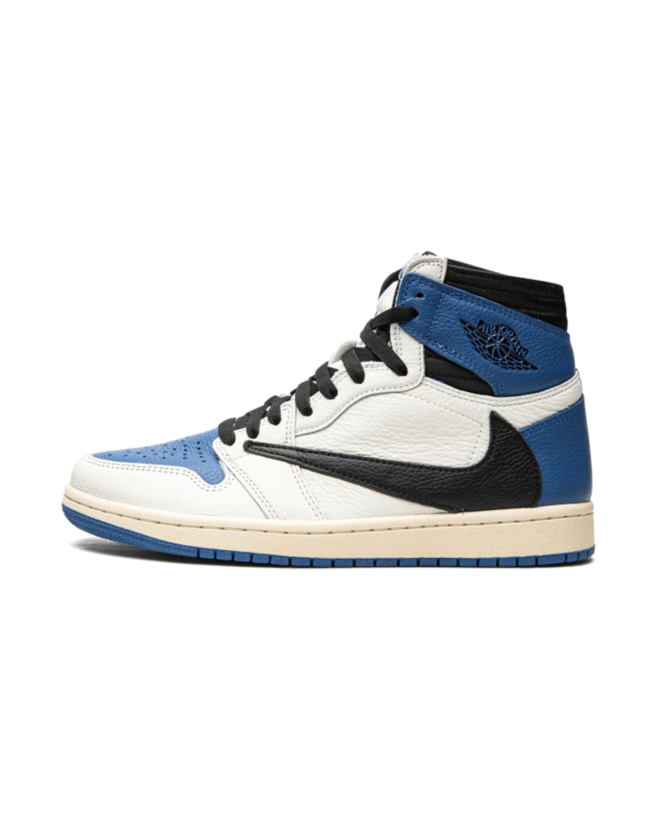 Air Jordan 1 Retro High OG SP Travis Scott Fragment Military Blue