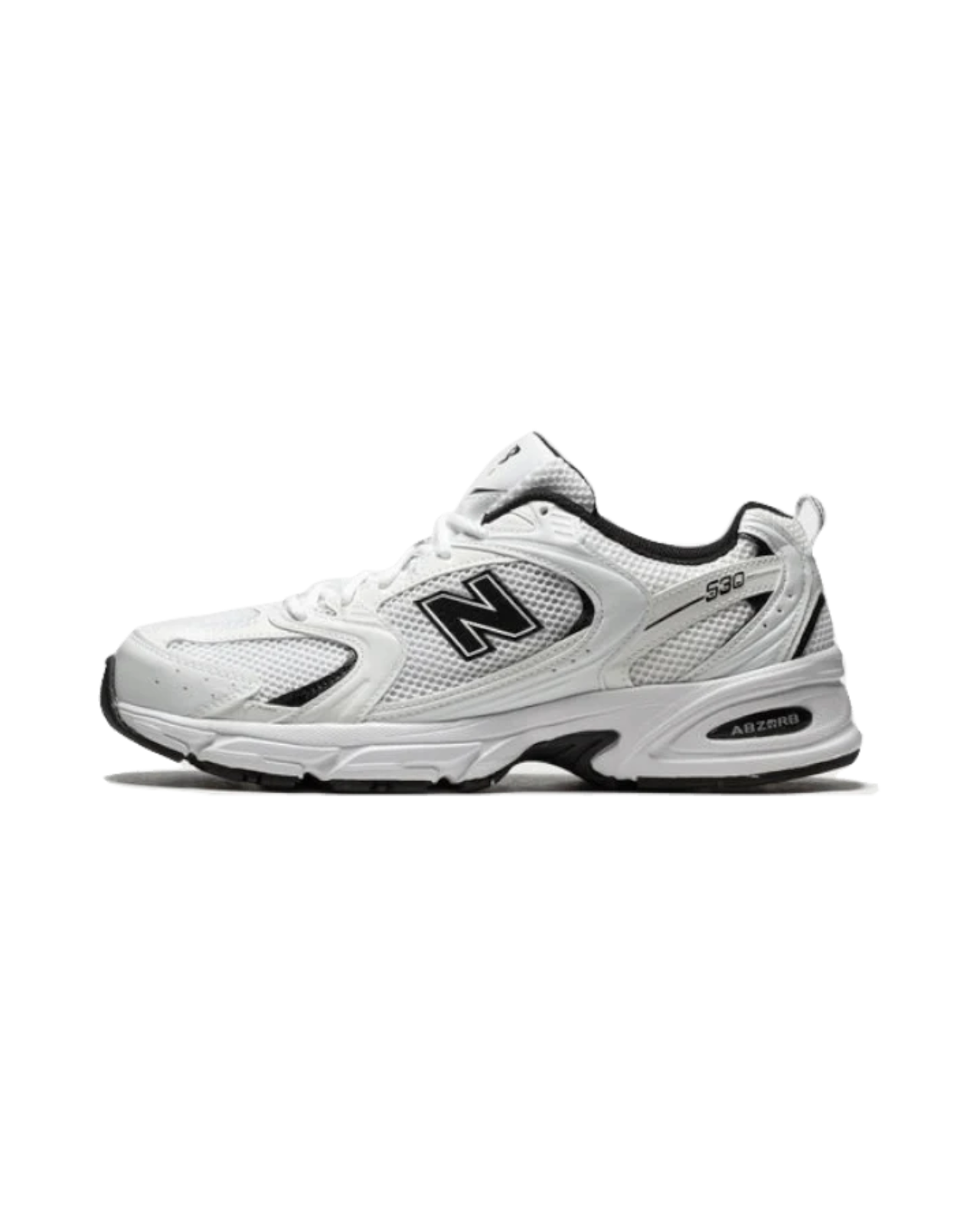New Balance 530 White Black Detail