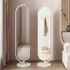 Miroir Sur Pied Blanc ALVANA