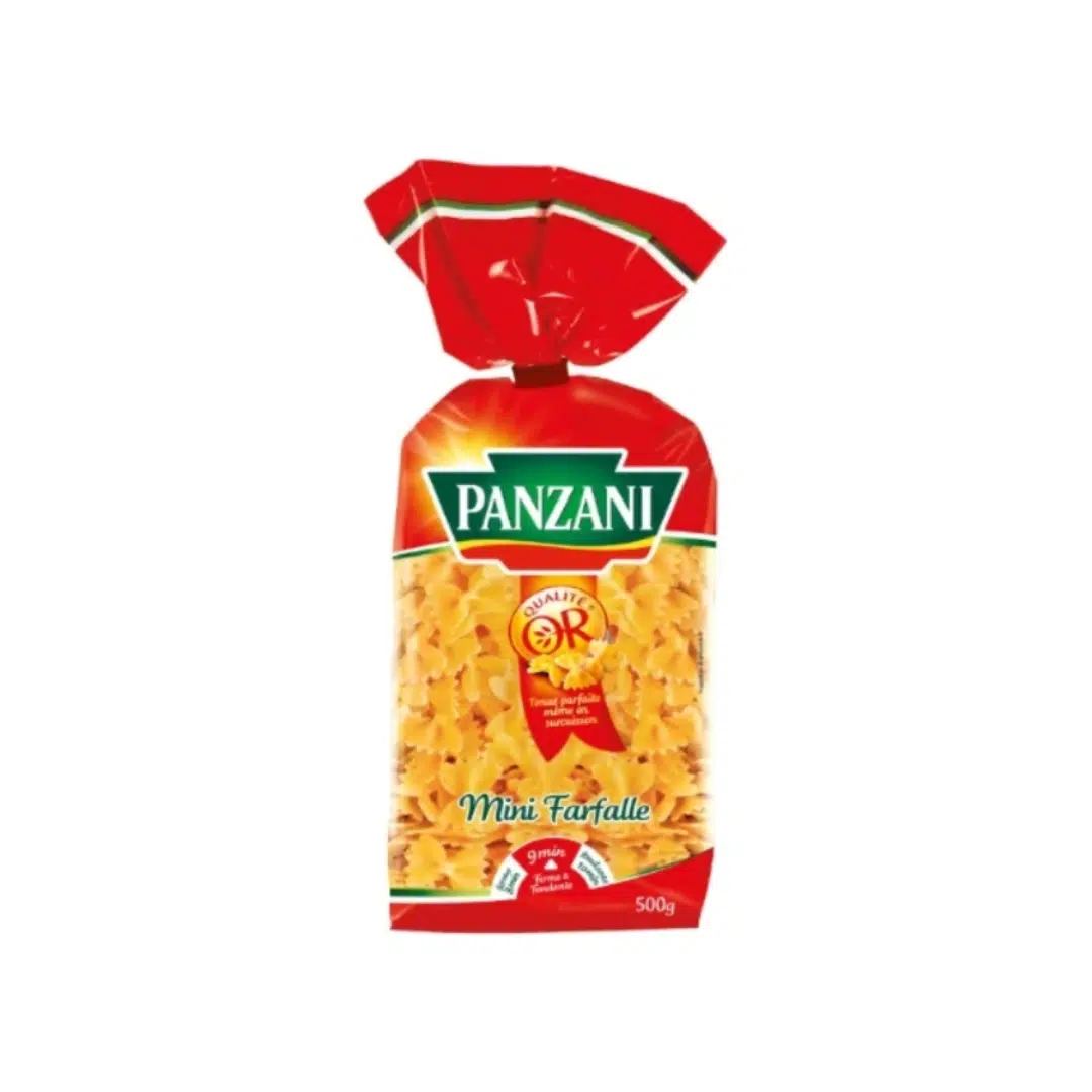 PATE MINI FARFALLE 500 GR PANZANI