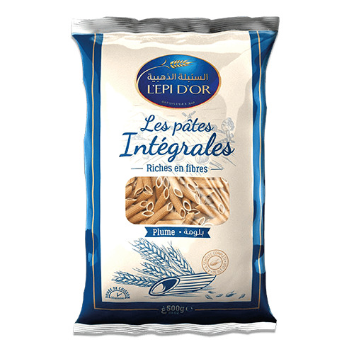 PATE PLUME N°1 INTEGRAL 500 GR LEPI DOR