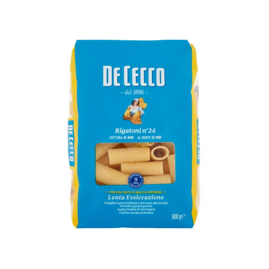 PATE RIGATONI 500 GR DE CECCO