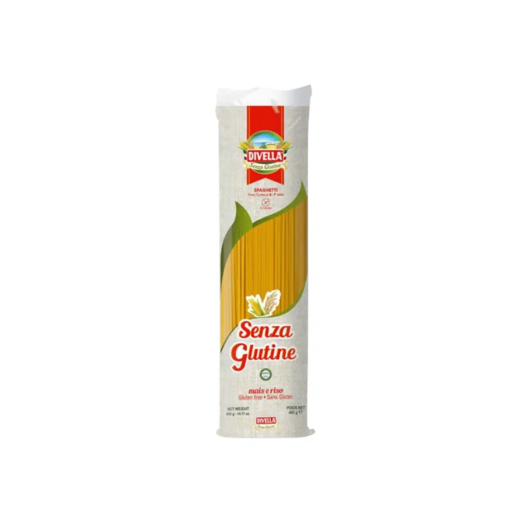 PATE SPAGHETTI SANS GLUTEN 400GR DIVELLA
