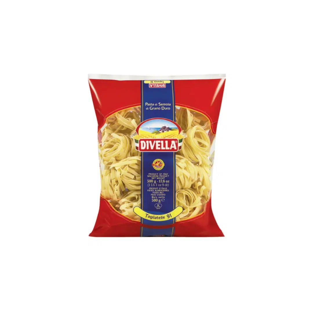 PATE TAGLIATELLI SEMOLA 500GR DIVELLA