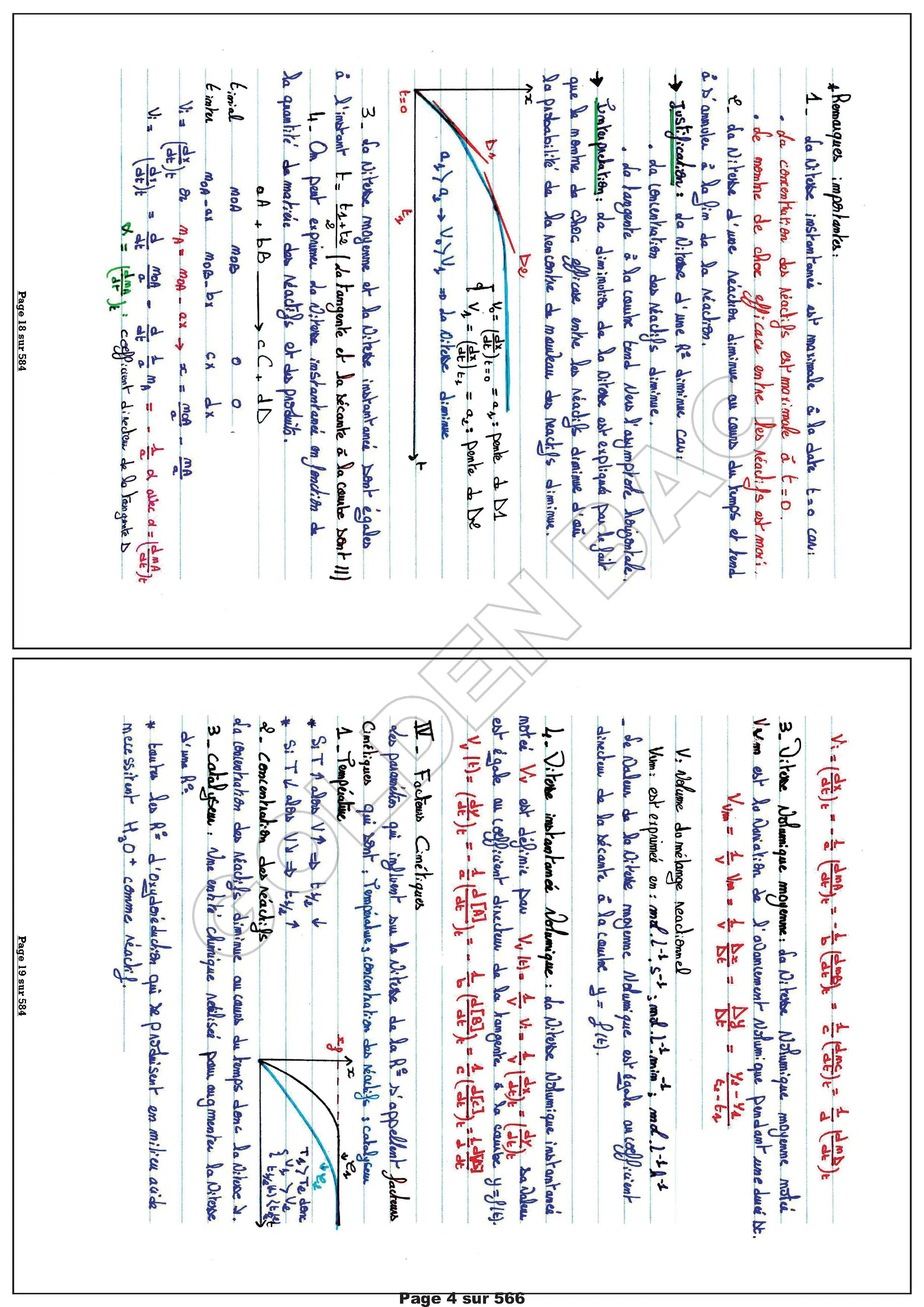 PHYSIQUE/CHIME - 1ER TRIMESTRE - BAC MATHS