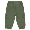 Pantalon Cargo Bébé Garçon – Réf 1054 – Vert -Beige (6-18 mois)