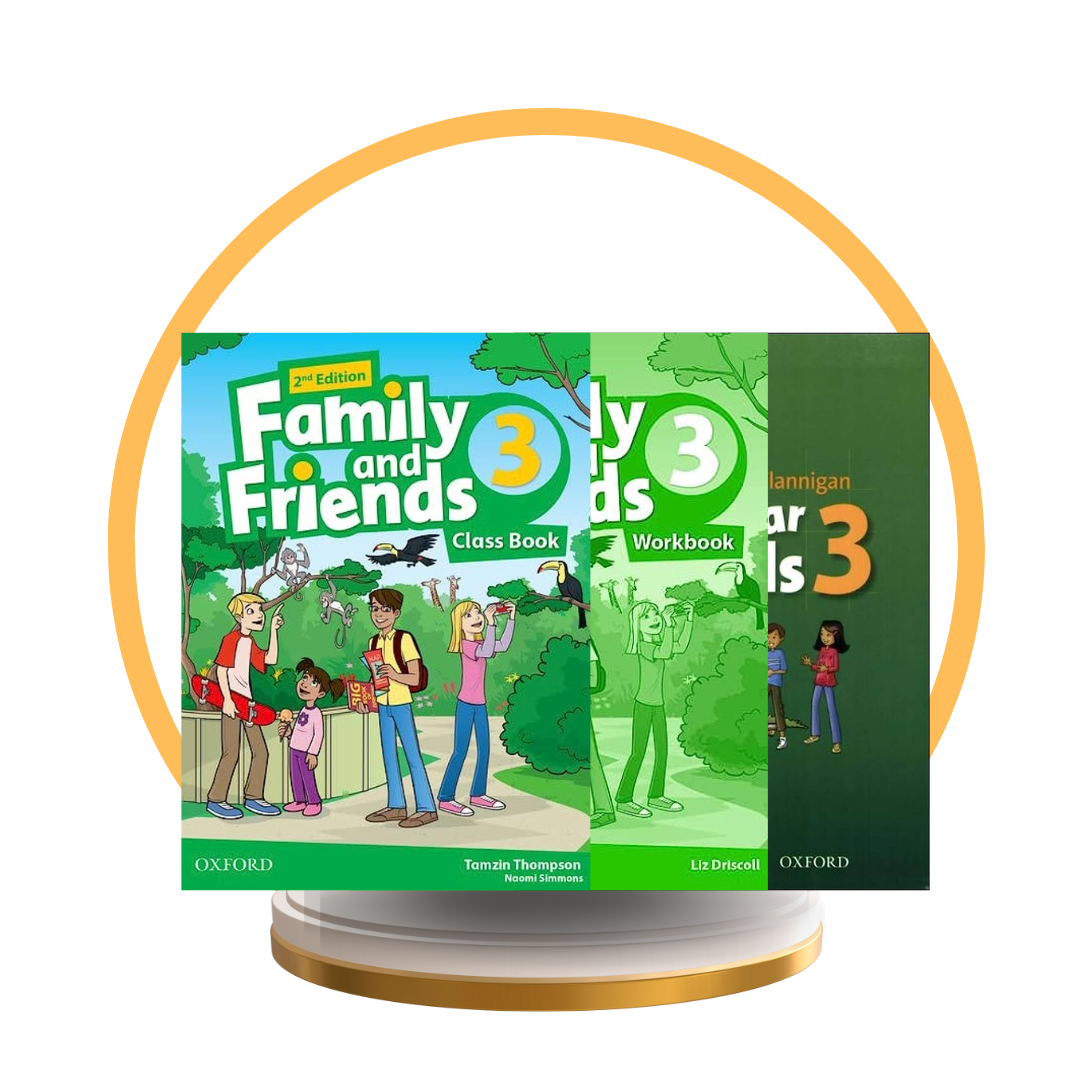 Family And Friends 3 Classbook + Workbook (Grammar Optional)